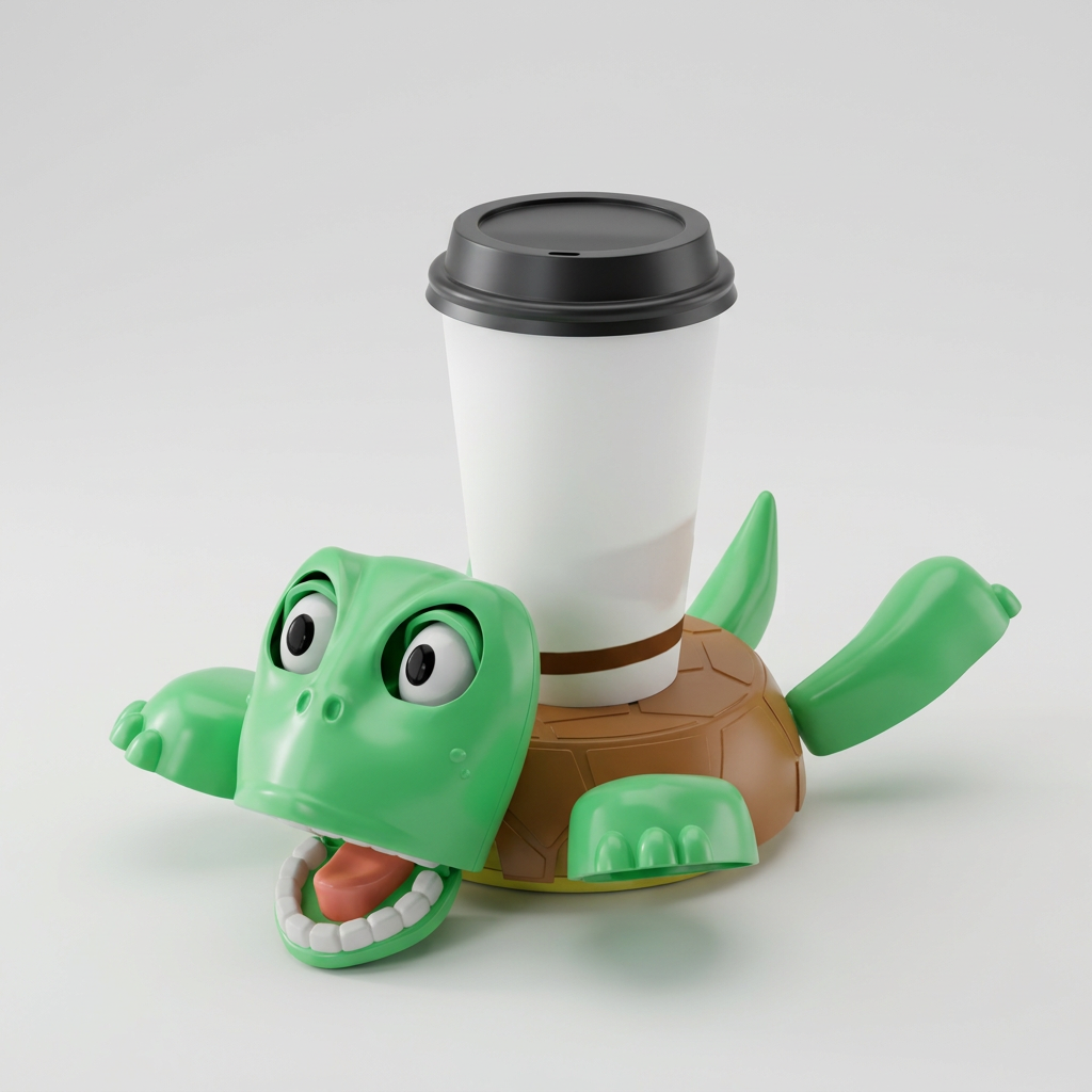 Expressions Turtle Coaster - Funny - Available in 3 Colors