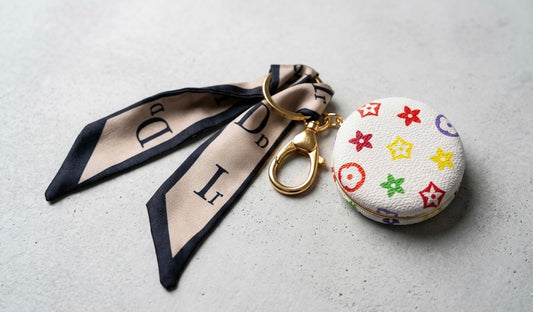 Compact Mirror - Dior - Dual - with Keychain Bag Charm
