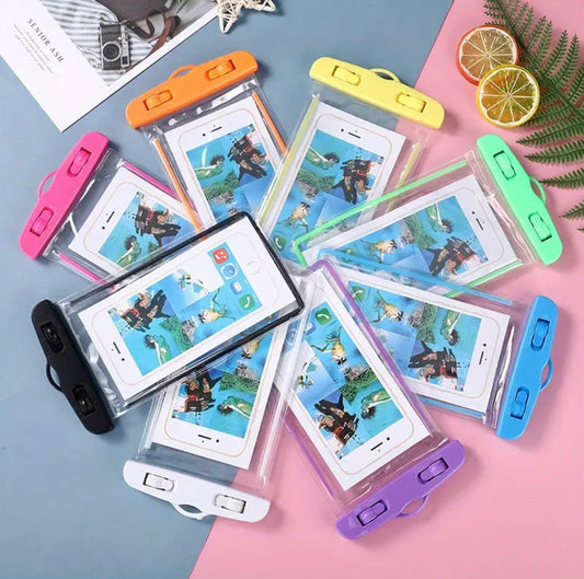 Luminous Waterproof Phone Pouch with Lanyard