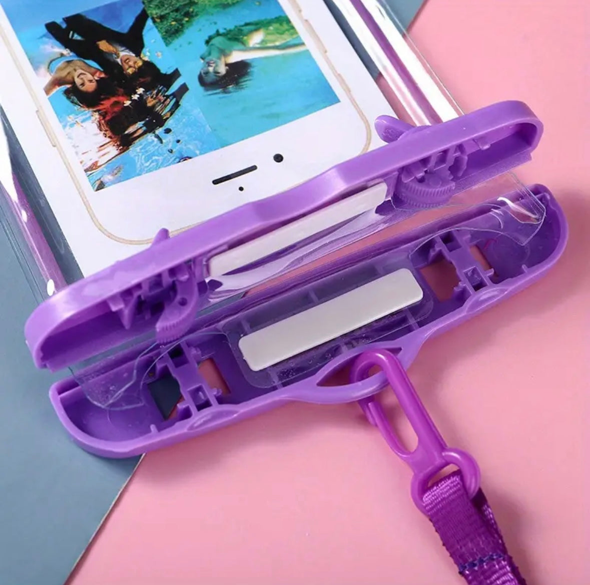 Luminous Waterproof Phone Pouch with Lanyard