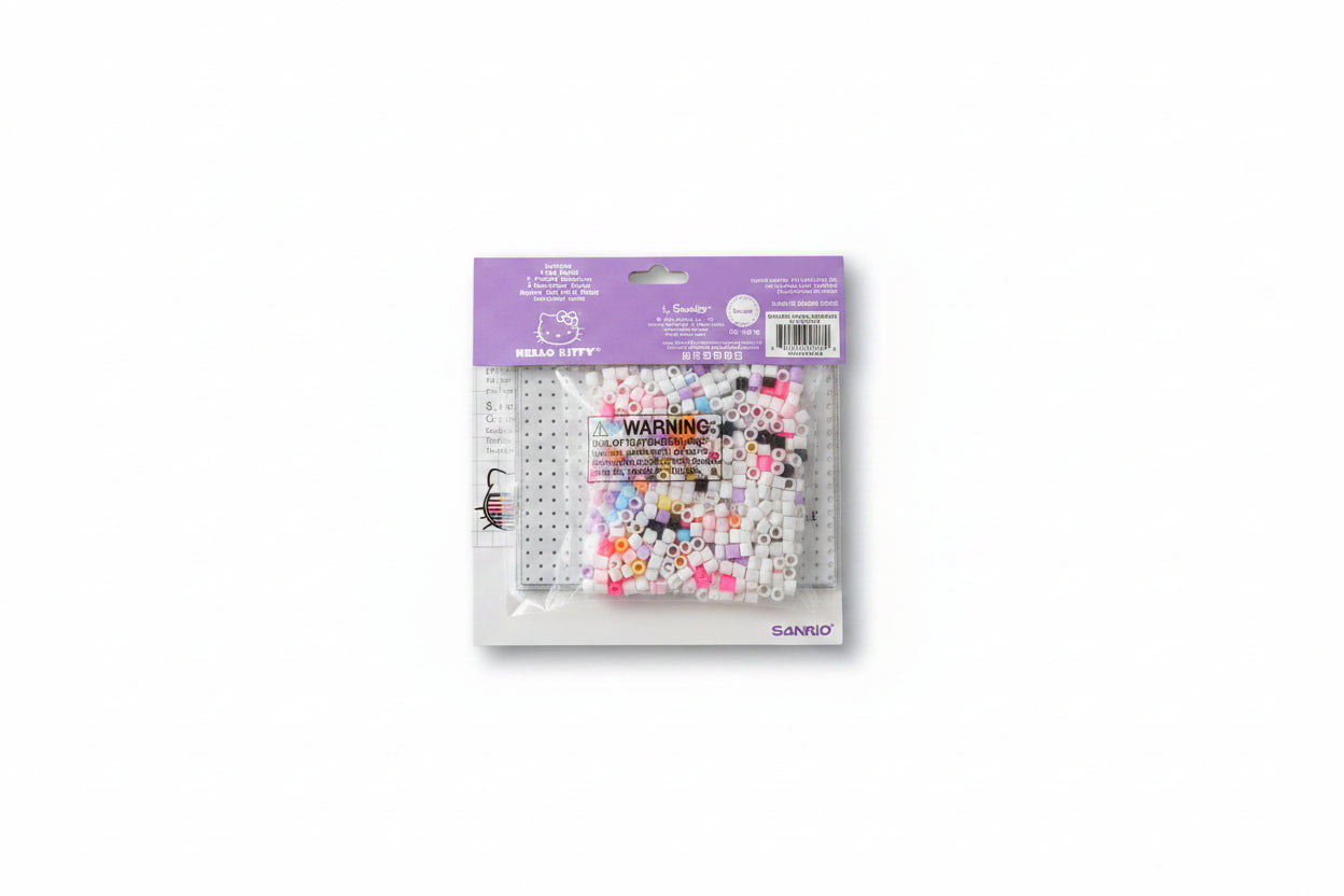 Hello Kitty - Mini Diamond Paint Kit and Heat & Fuse 3D Melty Beads Kit - Set of Two