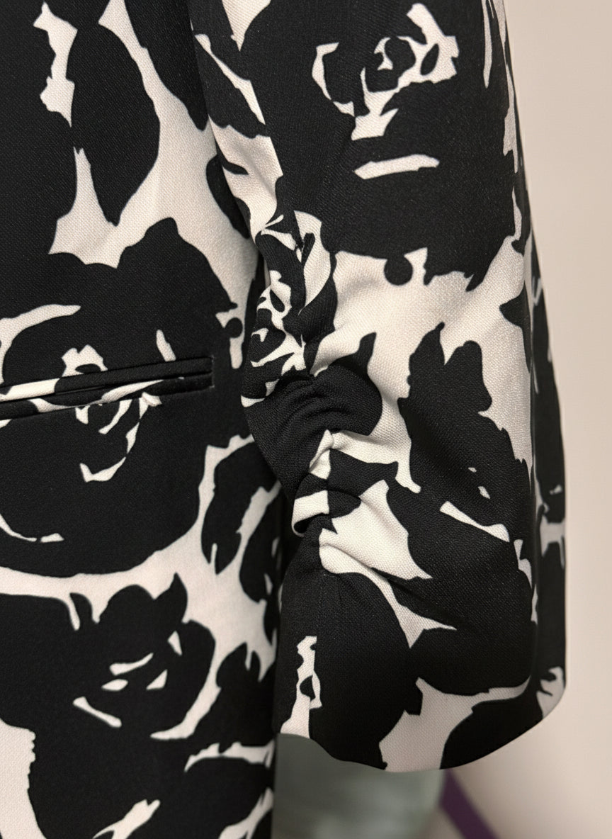 Women's Floral Blazer - Anne Klein - Size L