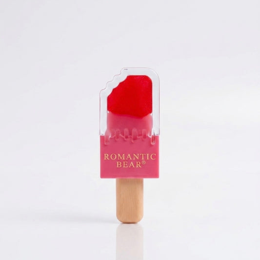 Lip Gloss - Romantic Bear - Cherry Flavored Popsicle
