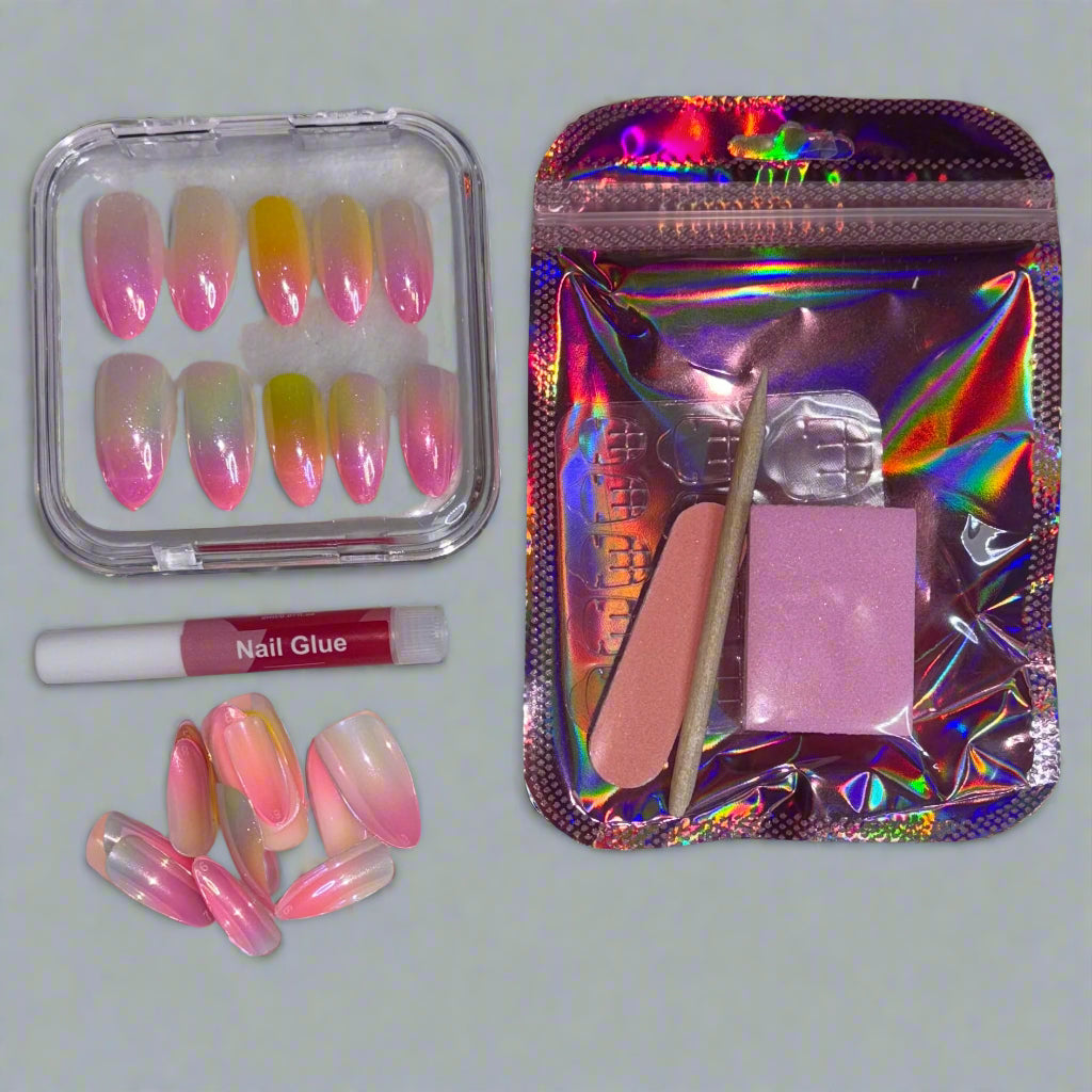 Press on Nails - Rainbow Gradient