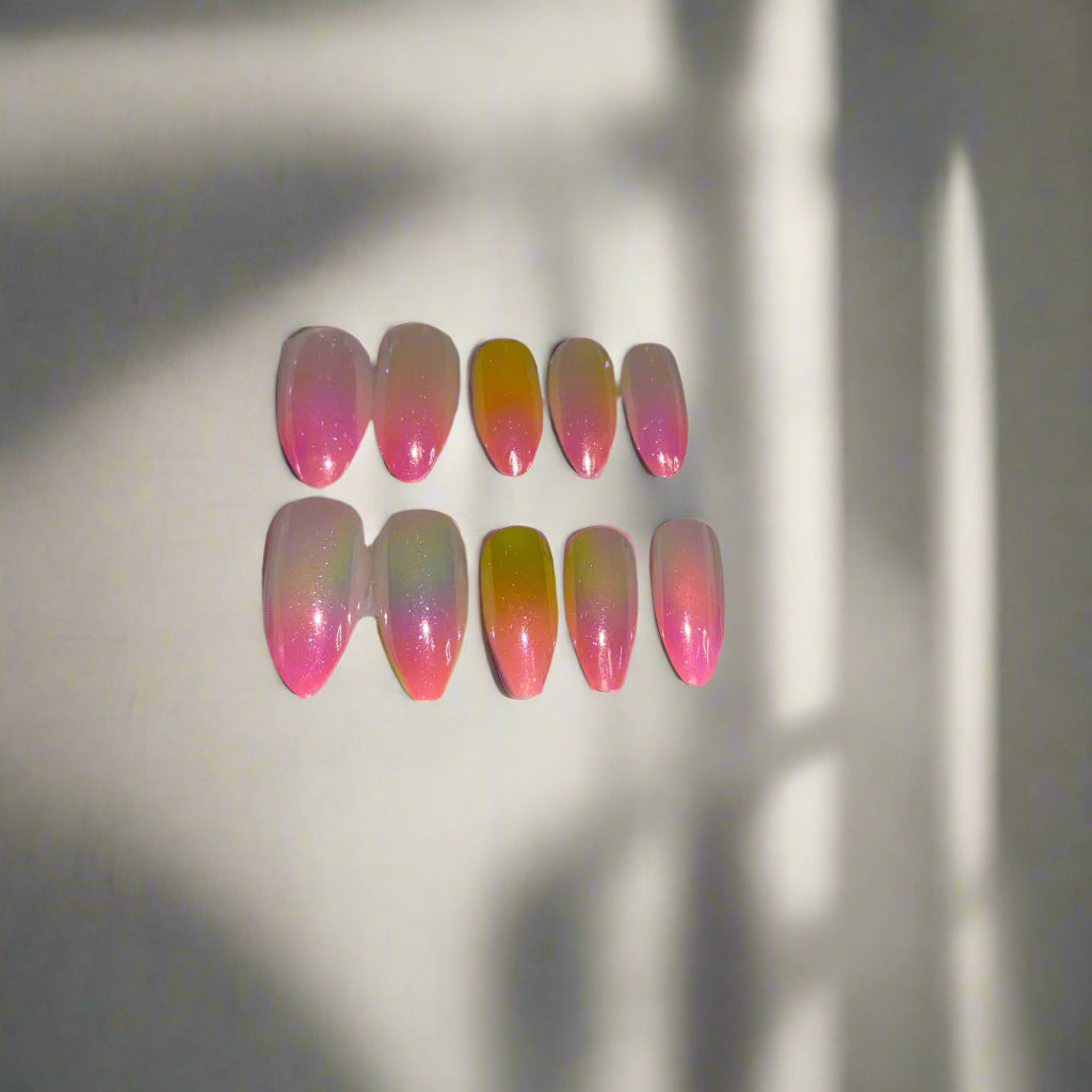 Press on Nails - Rainbow Gradient