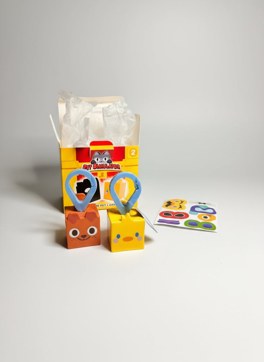 Toy - McDonald's Happy Meal - Pet Simulator 2 - Mystery Pet & Chick