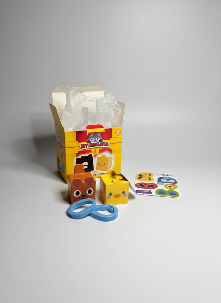 Toy - McDonald's Happy Meal - Pet Simulator 2 - Mystery Pet & Chick
