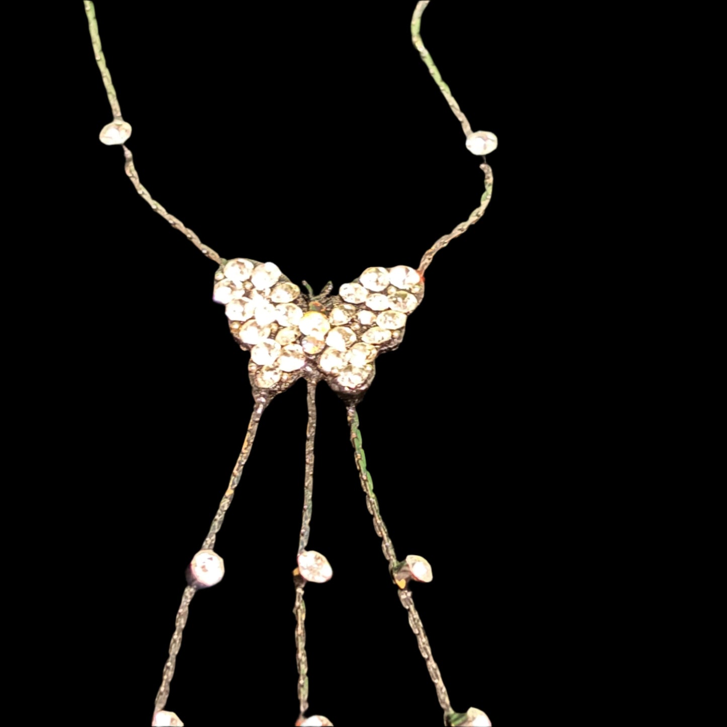 Hair Claws Butterfly Charm