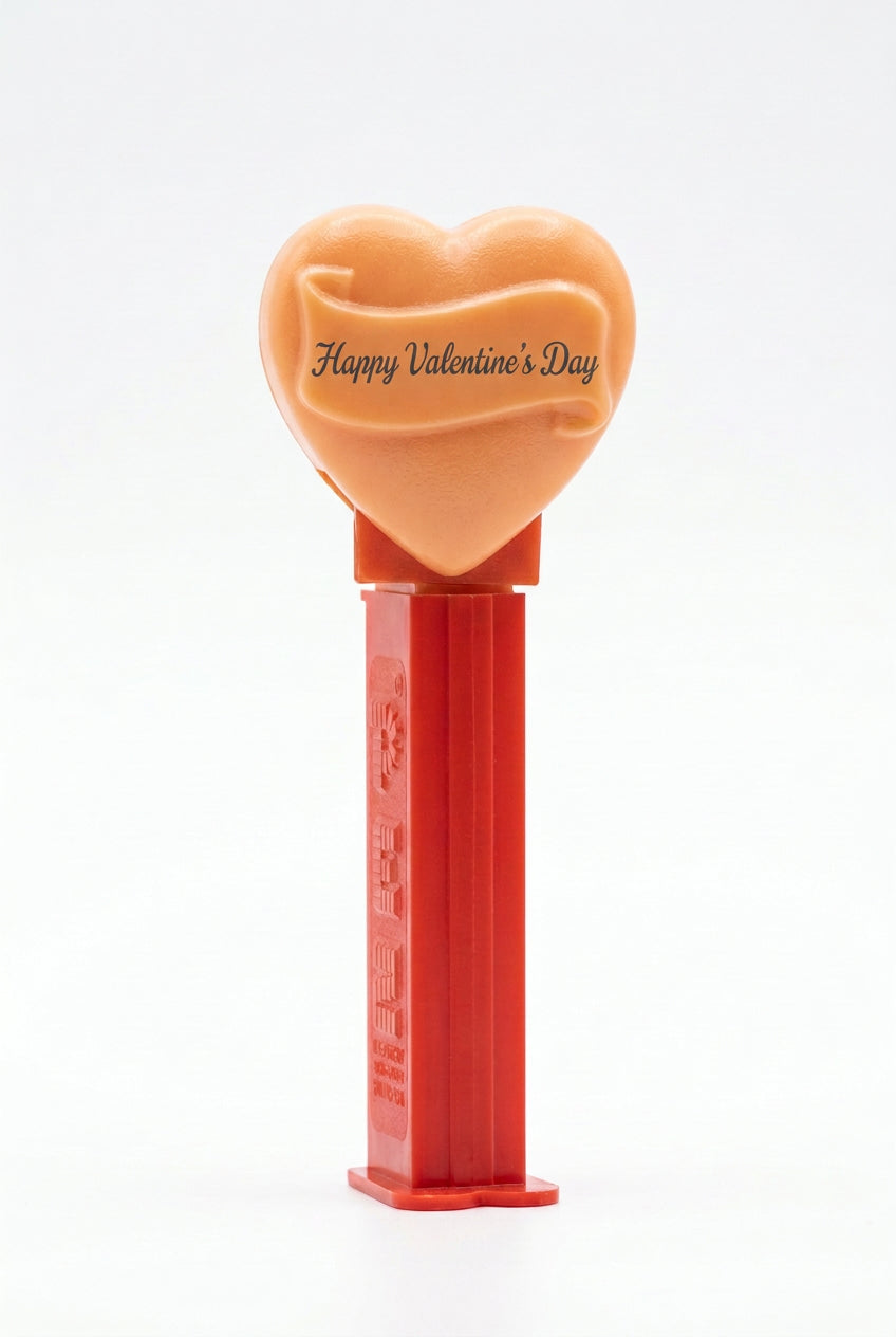 PEZ - Vintage - 1996 - "Happy Valentine's Day" - Dispenser - Heart