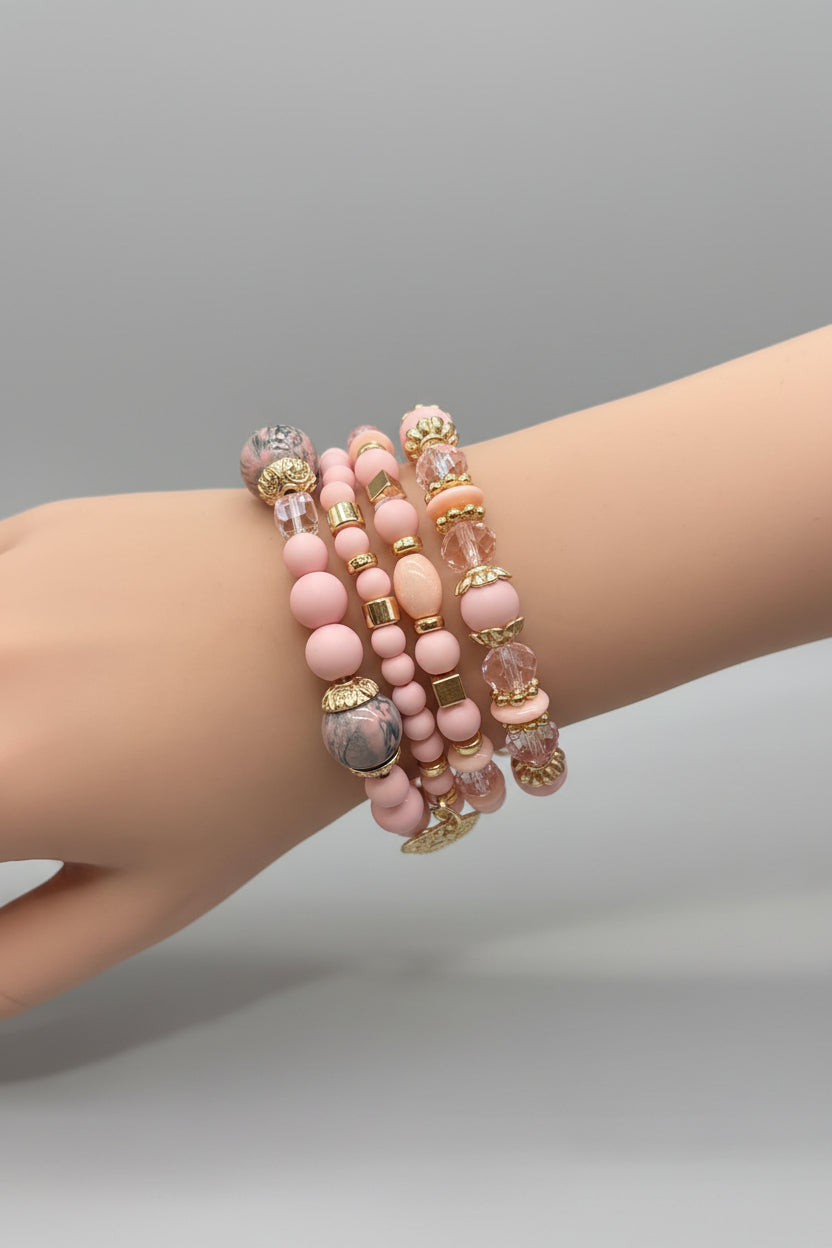 Bracelet - Set of 4 - Bohemian Style