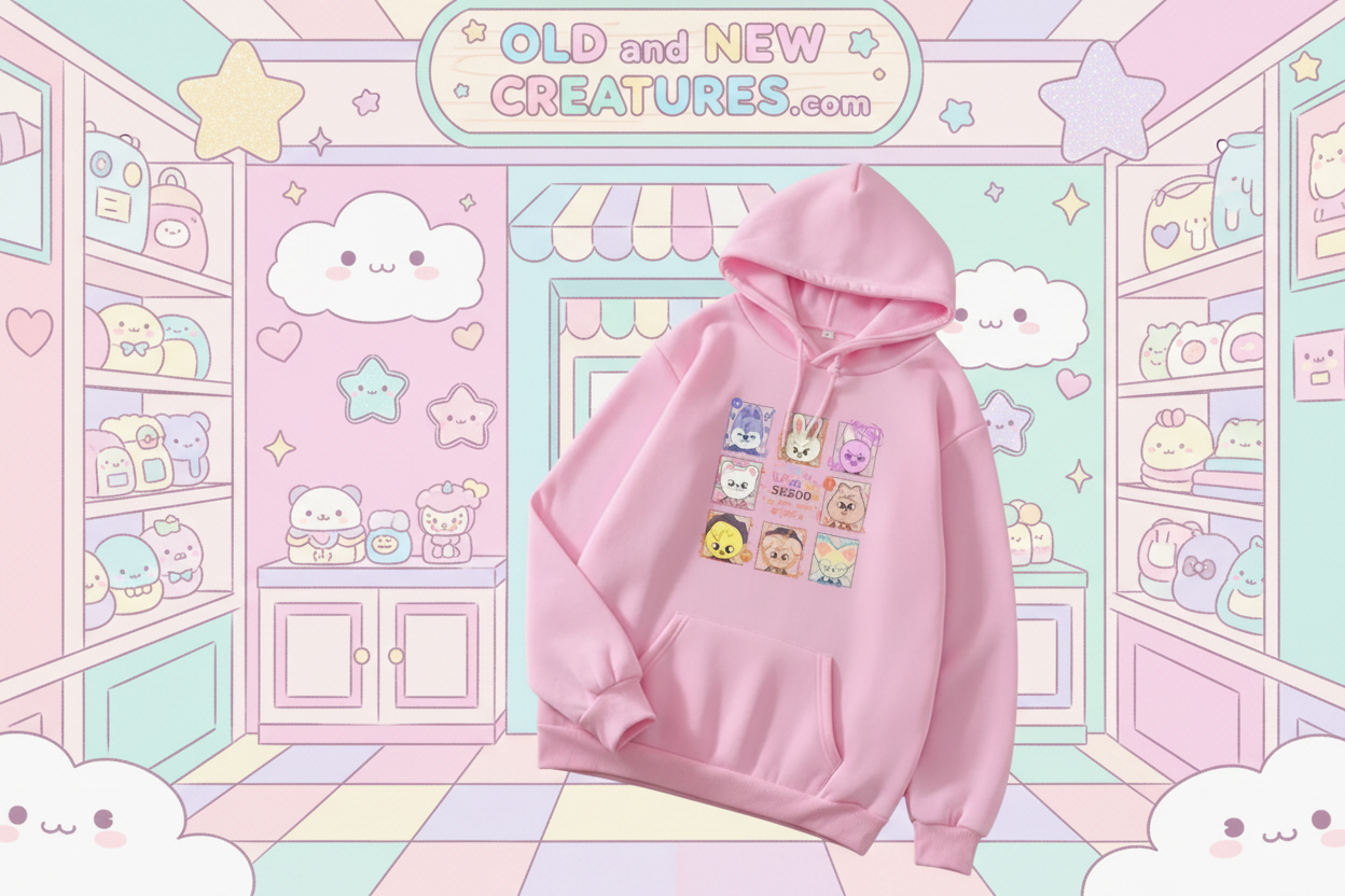 Hoodie - Pullover - SKZOO Character Stray Kids - Kid's Size
