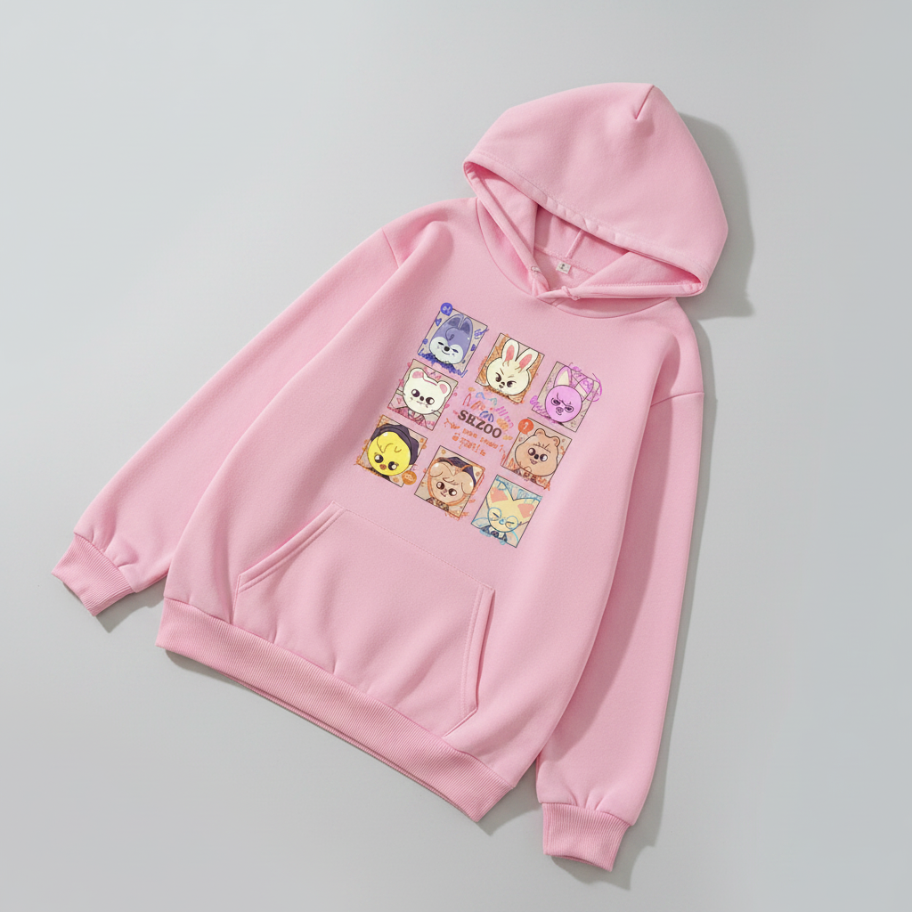 Hoodie - Pullover - SKZOO Character Stray Kids - Kid's Size