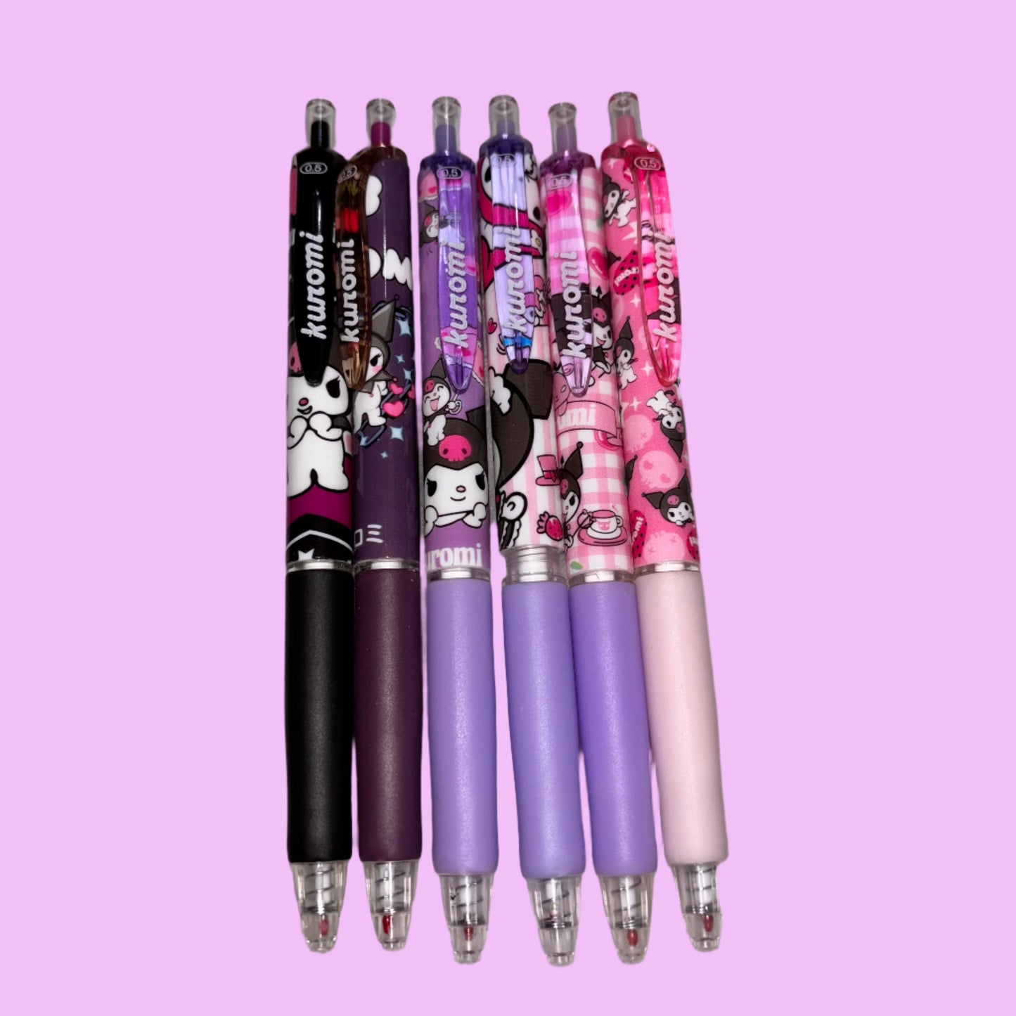 Pens - Set of 6 - Kumori  0-5mm