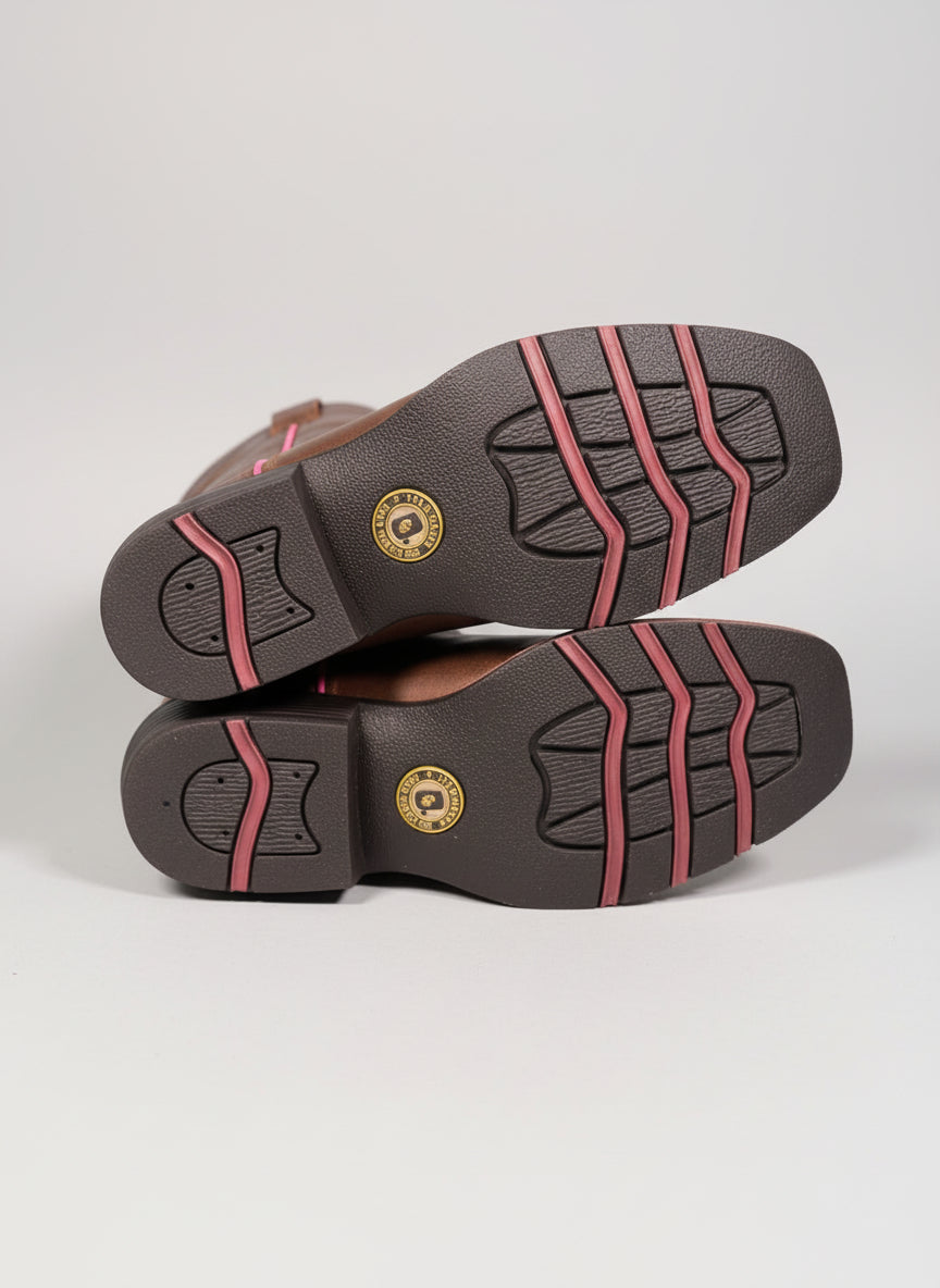 Dan Post Majesty Leather Western Boots - Size 4 D