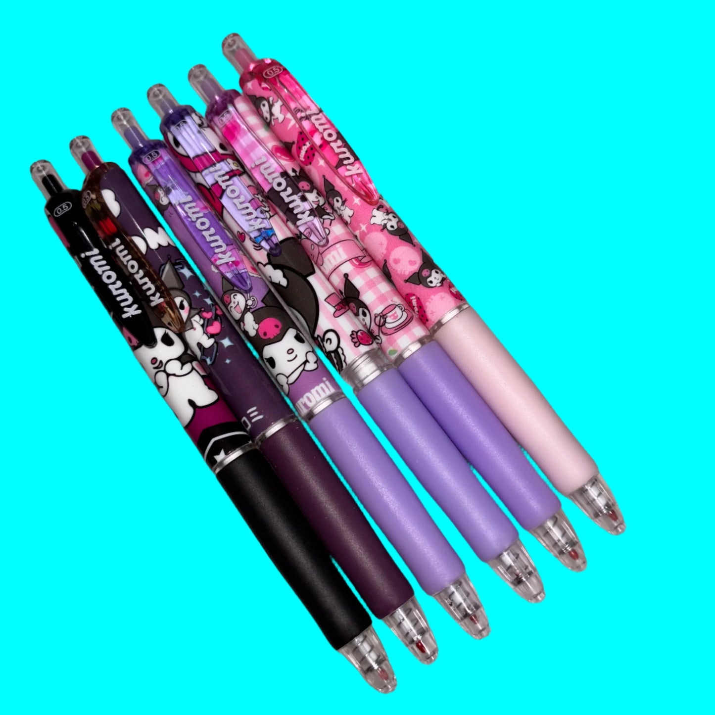 Pens - Set of 6 - Kumori  0-5mm