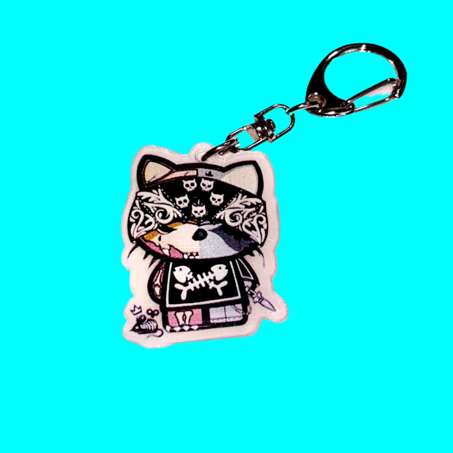 Keychain - Sanrio - Hello Kitty - Ganguro Style