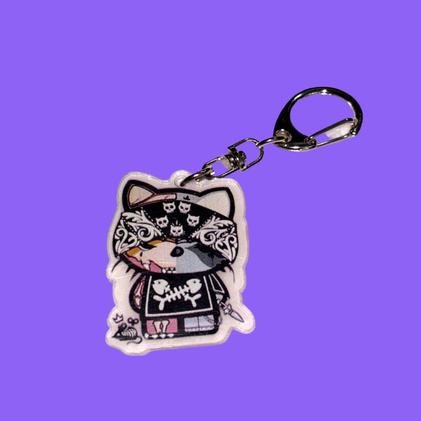 Keychain - Sanrio - Hello Kitty - Ganguro Style