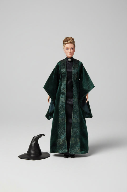 Action Figure - Hogwarts - by Mattel -  Harry Potter - Professor Minerva McGonagall