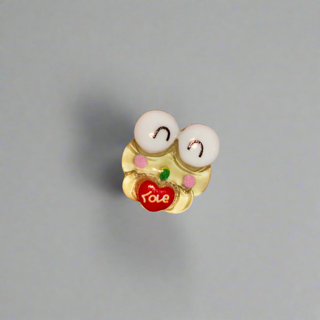 Children's Rings - Sanrio - Set of 3 - Pompompurin, Kuromi and Keroppi