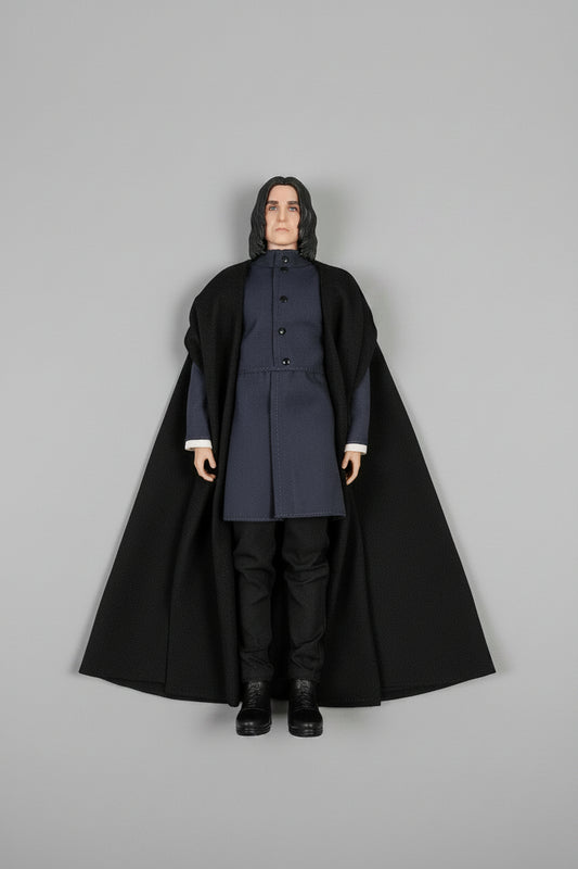 Action Figure - Hogwarts - by Mattel -  Harry Potter -  Severus Snape