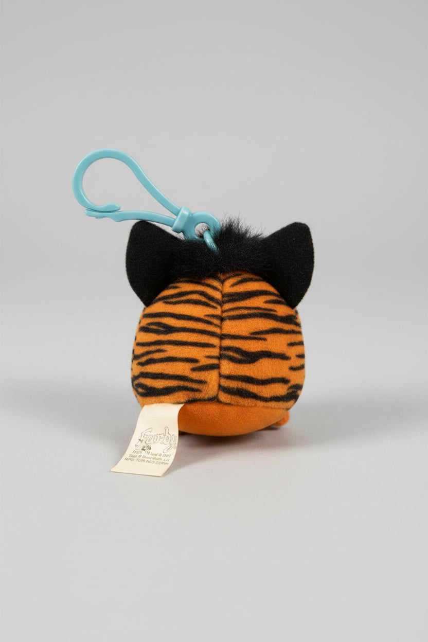 Keychain - Vintage - 2000 McDonald's Furby Tiger - Happy Meal Plush