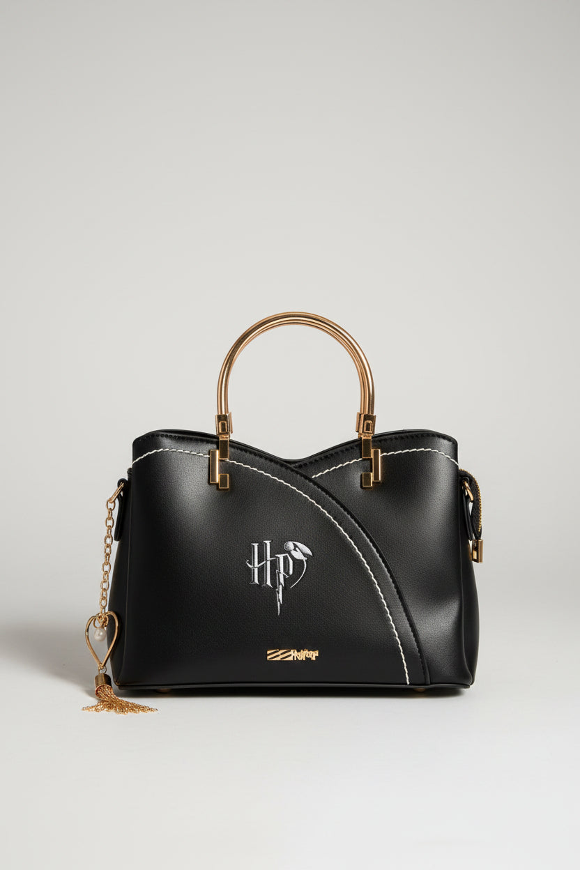 Handbag - Harry Potter - PU Leather with Gold Tone Charm