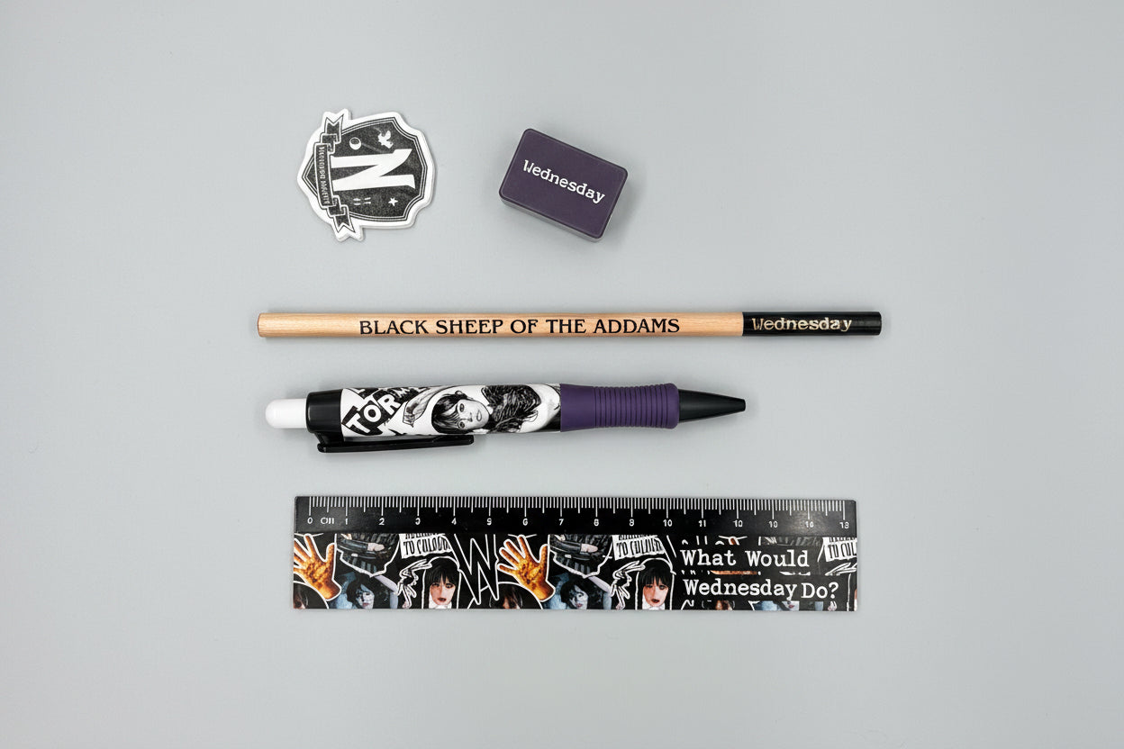 Stationary Set - Wednesday Bumper Stationary Pack