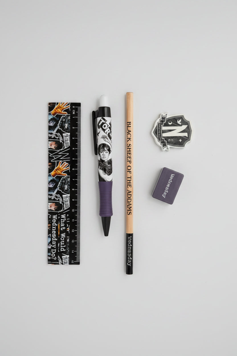 Stationary Set - Wednesday Bumper Stationary Pack