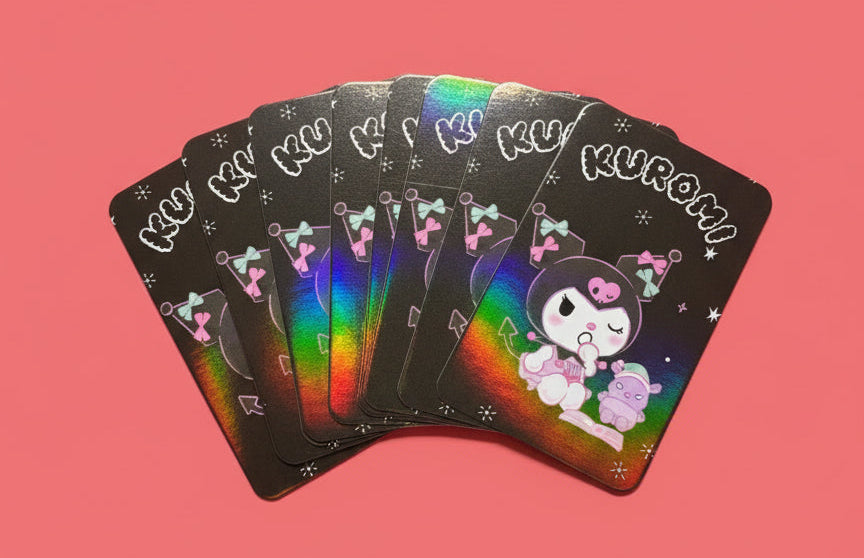 Kuromi - Holographic LOMO Trading Cards Set