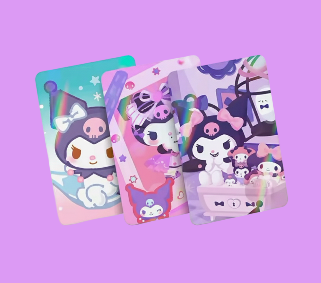 Kuromi - Holographic LOMO Trading Cards Set