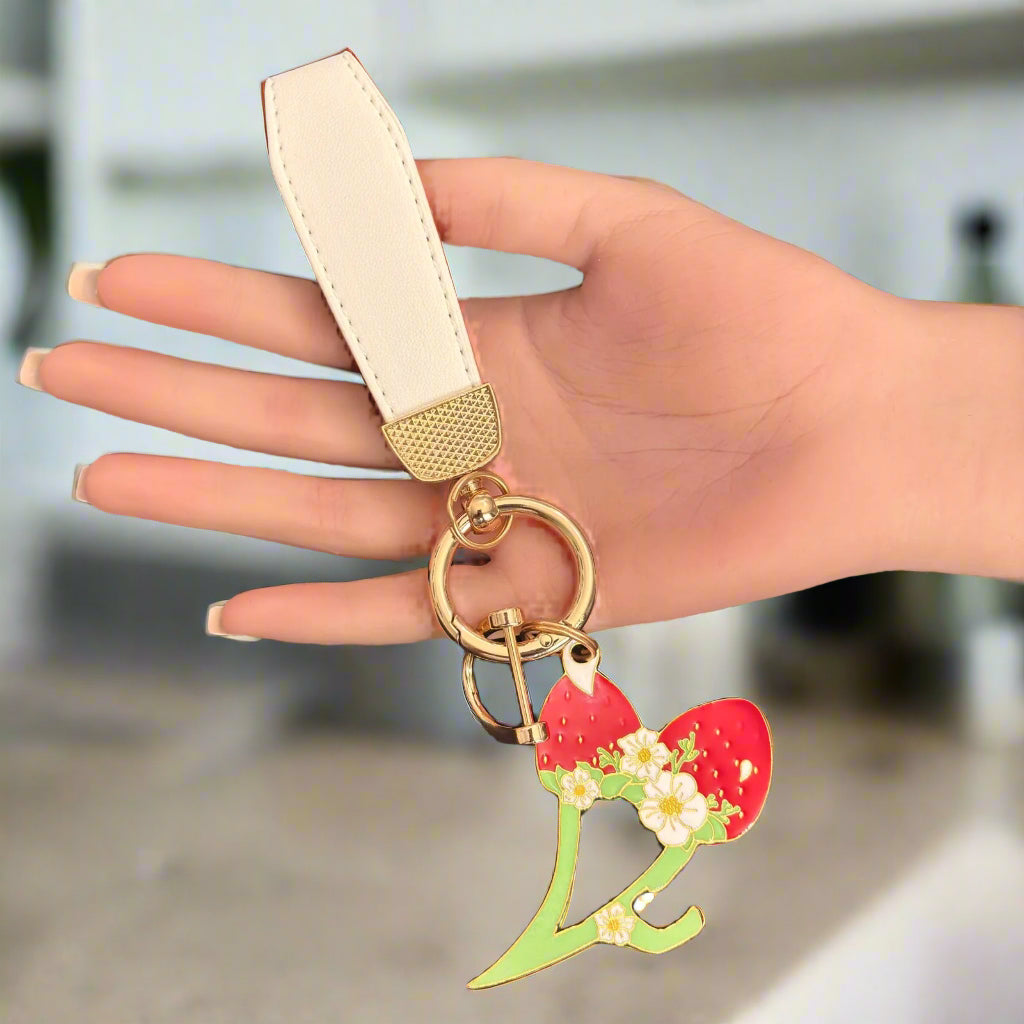 Keychain - Strawberry Self Defense