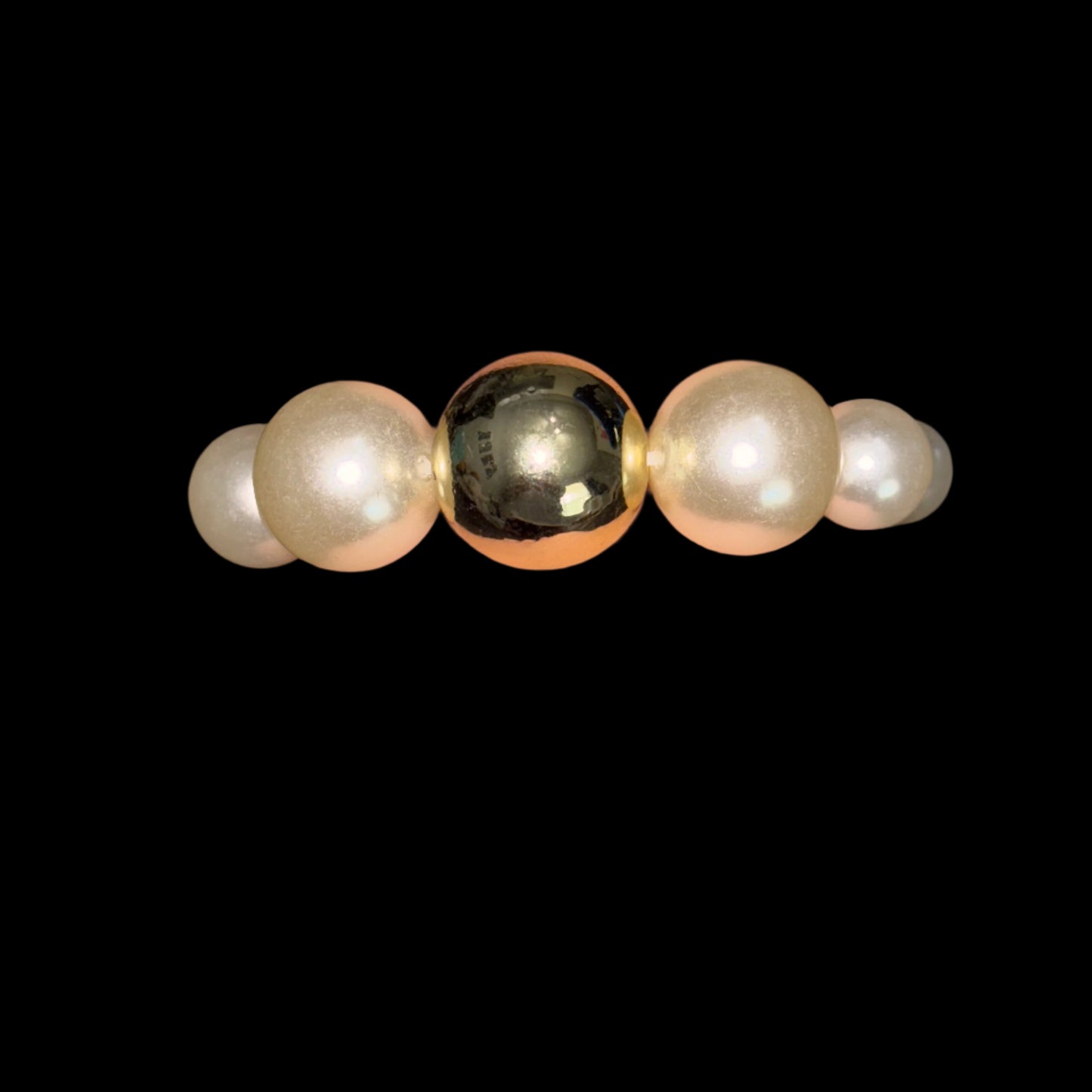 Bracelet - Chunky Faux Pearls