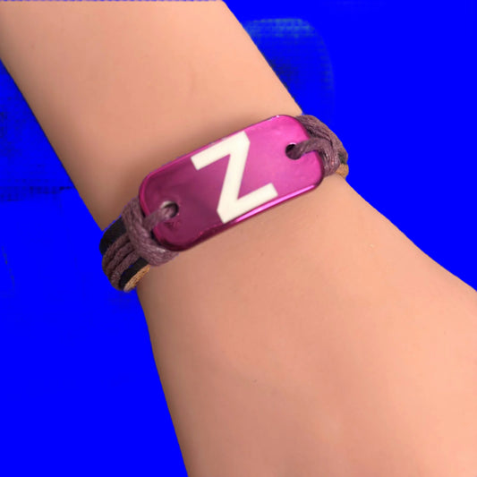 Bracelet - Handmade "Z" Initial