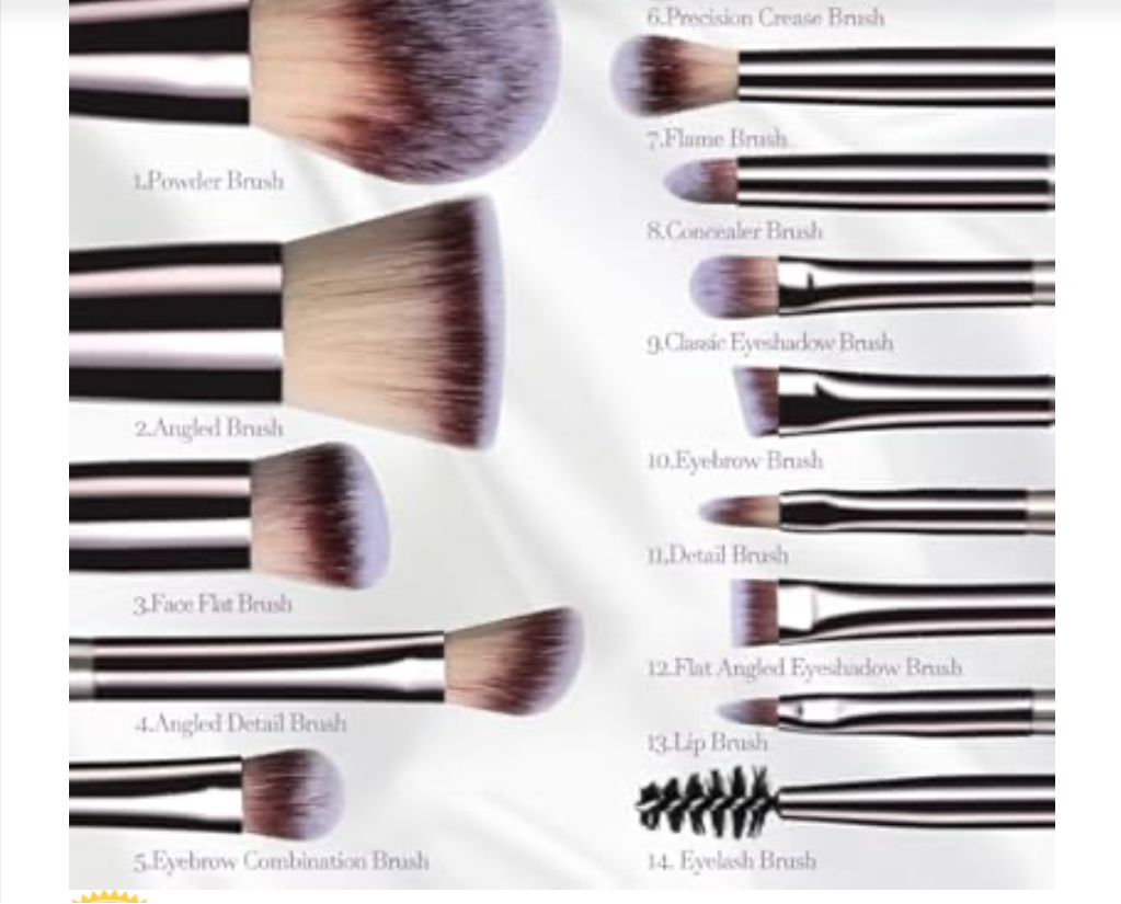 Makeup Brush Set - Travel - BS Mall