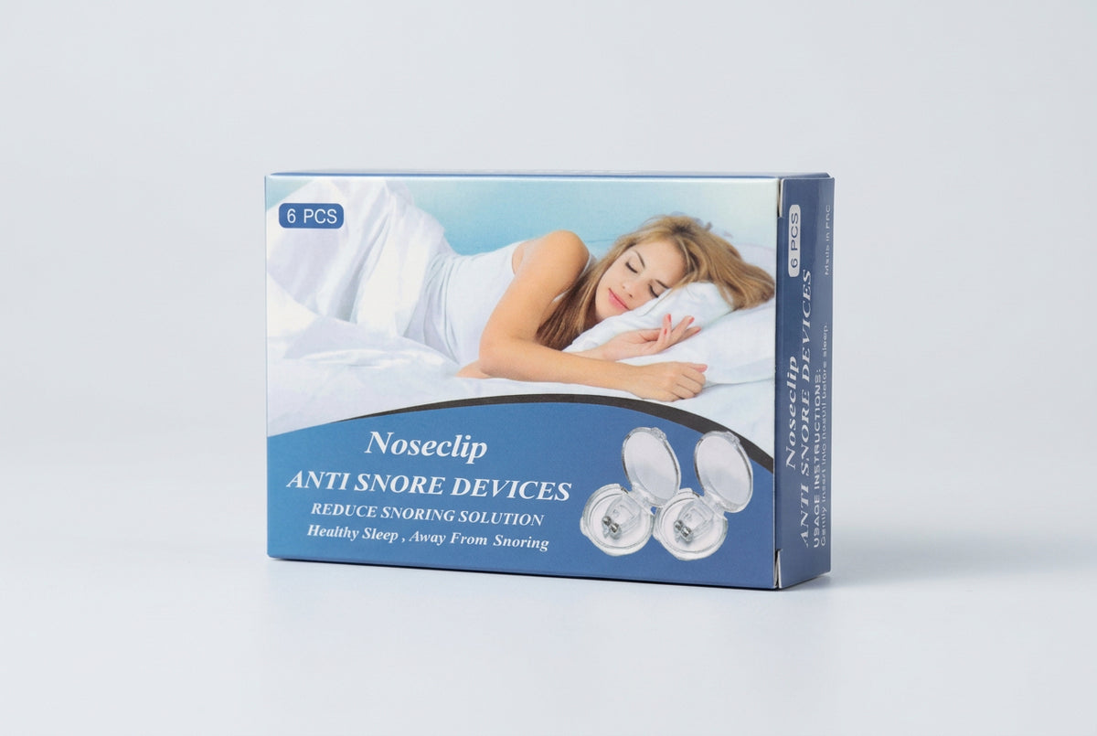 Anti Snore Devices - Nose Clips - 6 Pieces