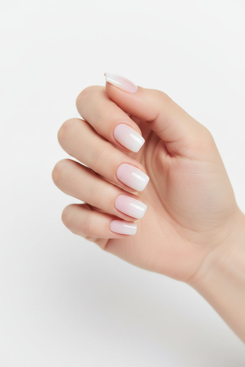 Press on Nails - Nude - Oval Shaped - #1004 - incl. FREE Mystery Bracelet