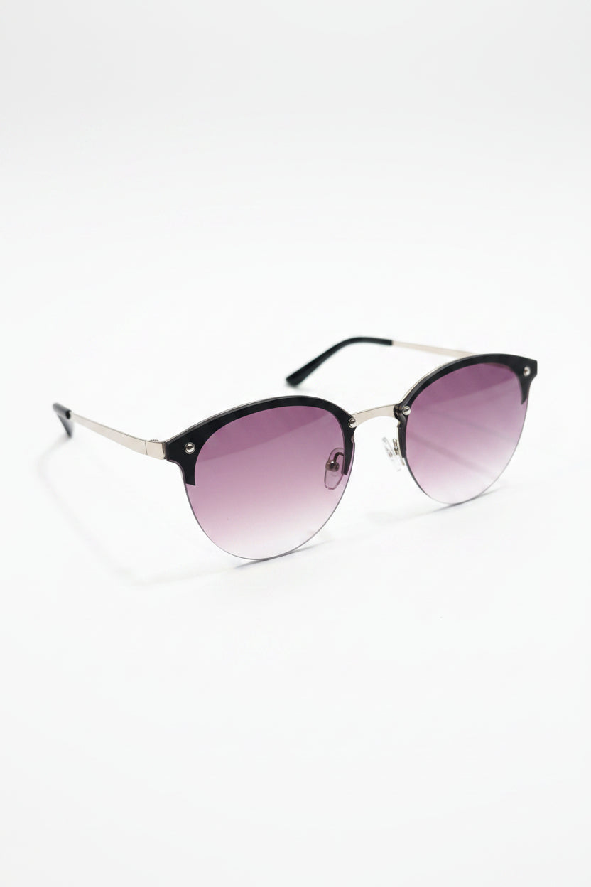 Sunglasses - Retro Browline "Clubmaster" Style