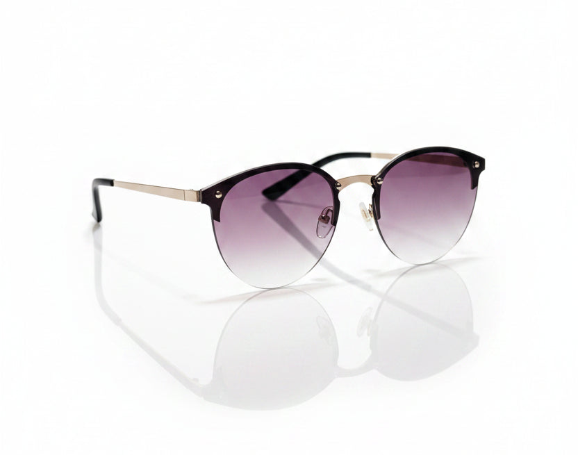 Sunglasses - Retro Browline "Clubmaster" Style