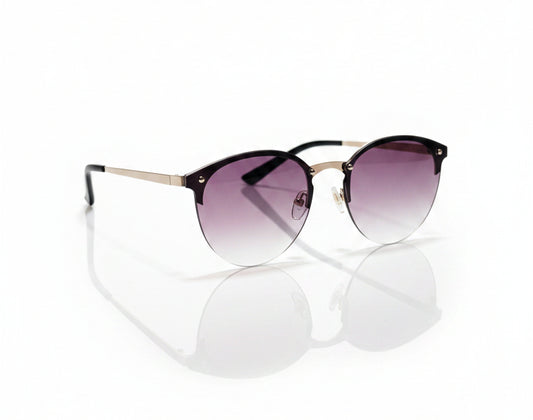 Sunglasses - Retro Browline "Clubmaster" Style