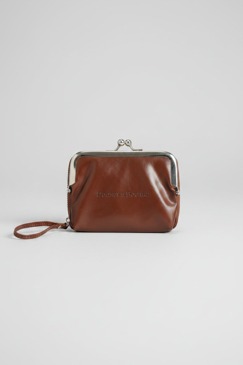 Purse Wallet - Dooney & Bourke - Brown or Black Leather