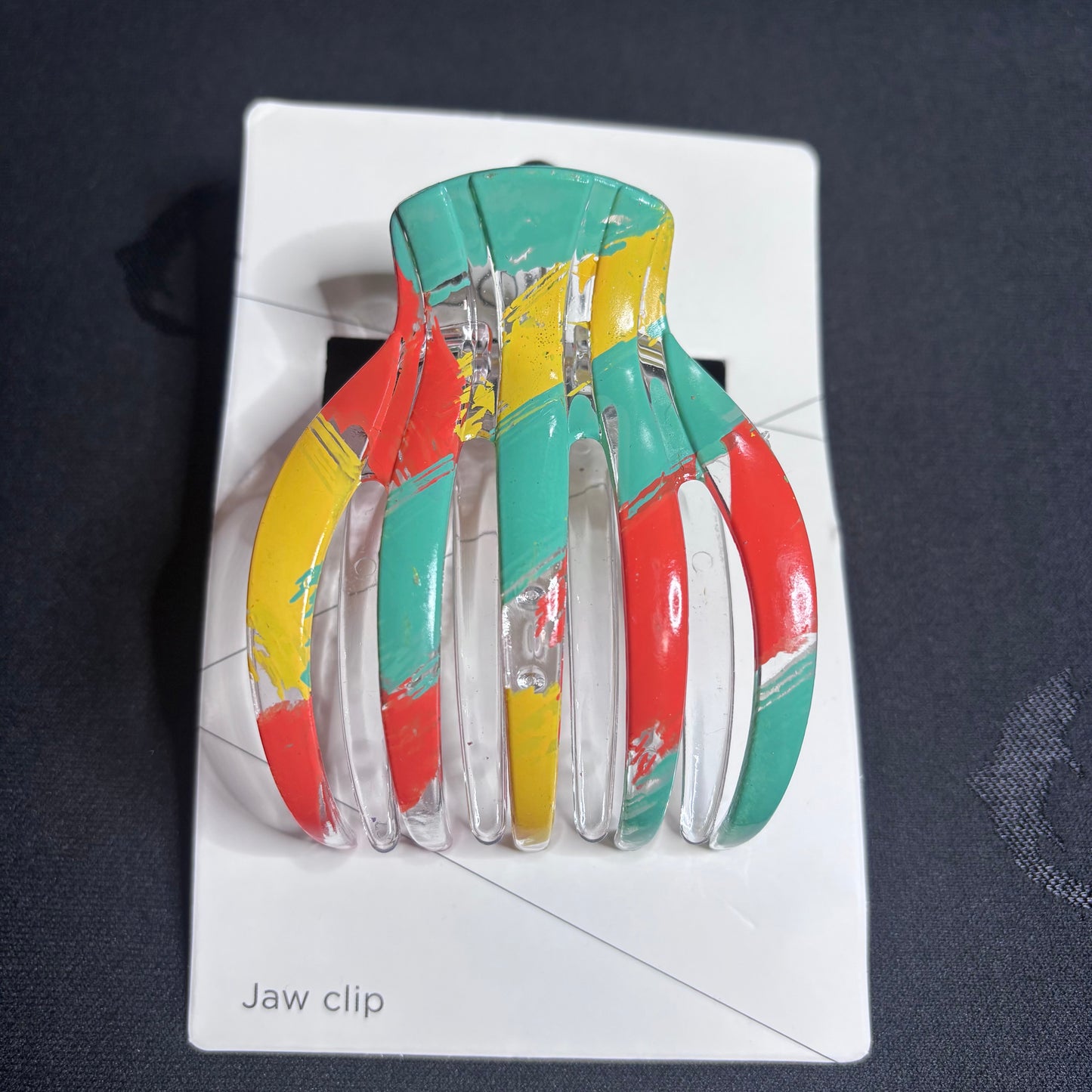 Hair Claw - Abstract Design