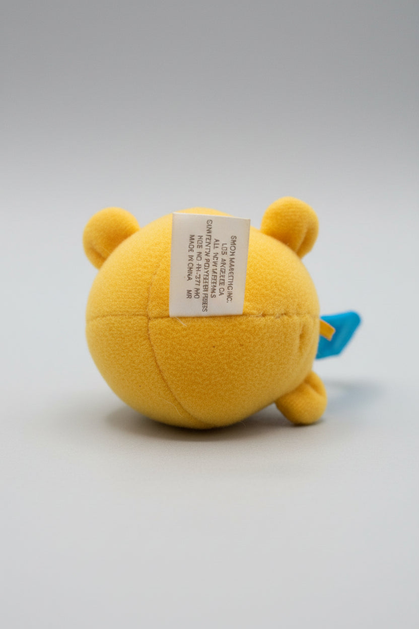 Keychain - Vintage - 1999 - Winnie the Pooh Plush - Bag Clip