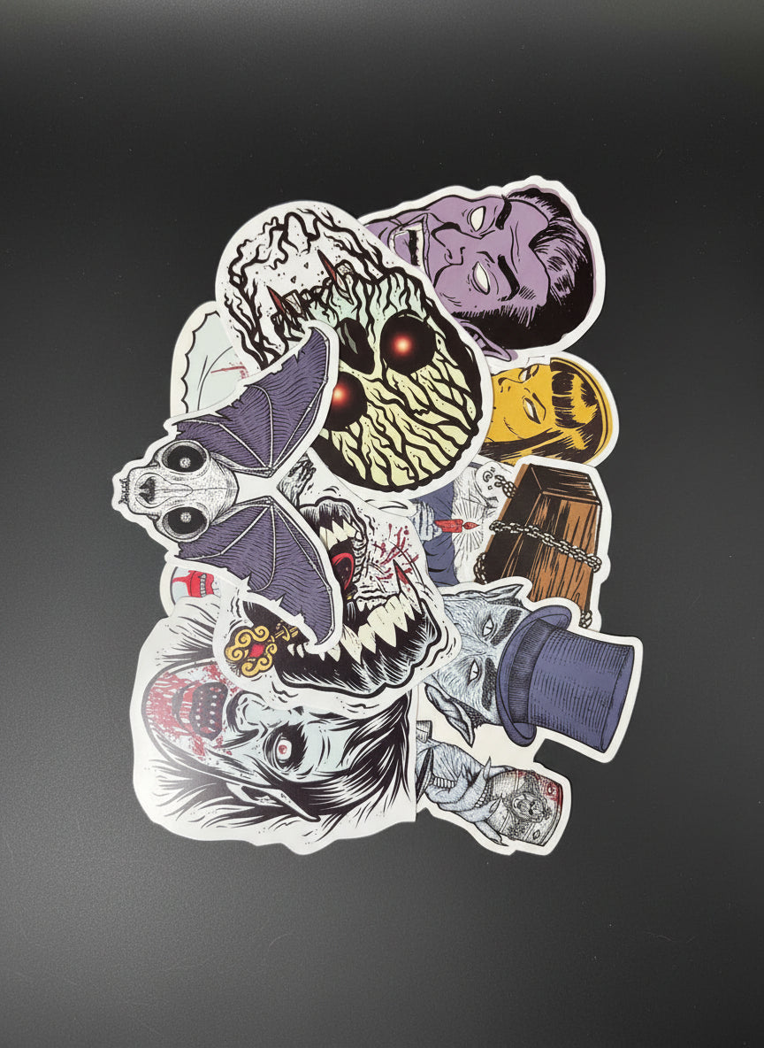 Horror Sticker - Seller's Choice - Random Selection