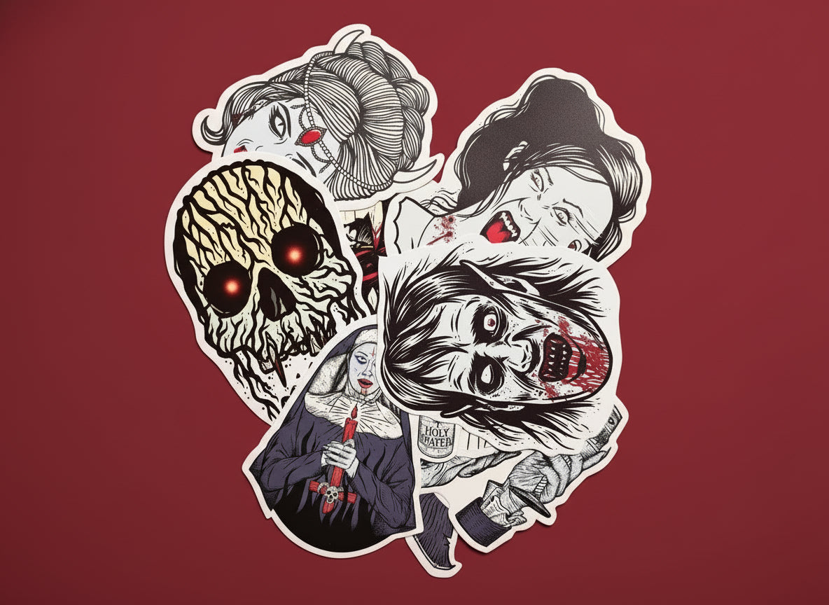 Horror Sticker - Seller's Choice - Random Selection