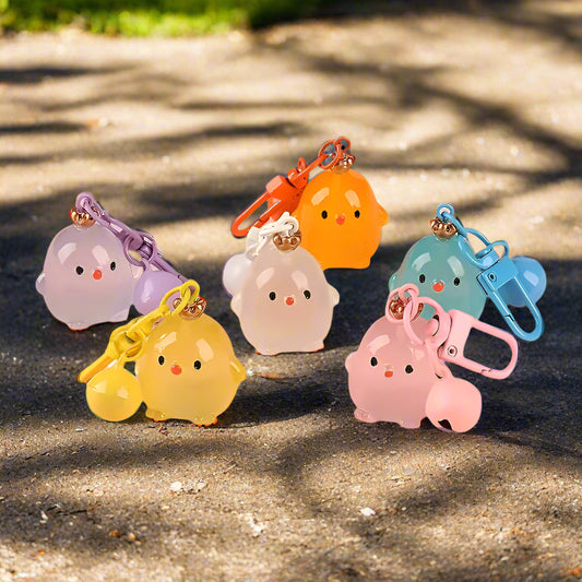 Keychain - Glow in the Dark Chick (Purse Charm)