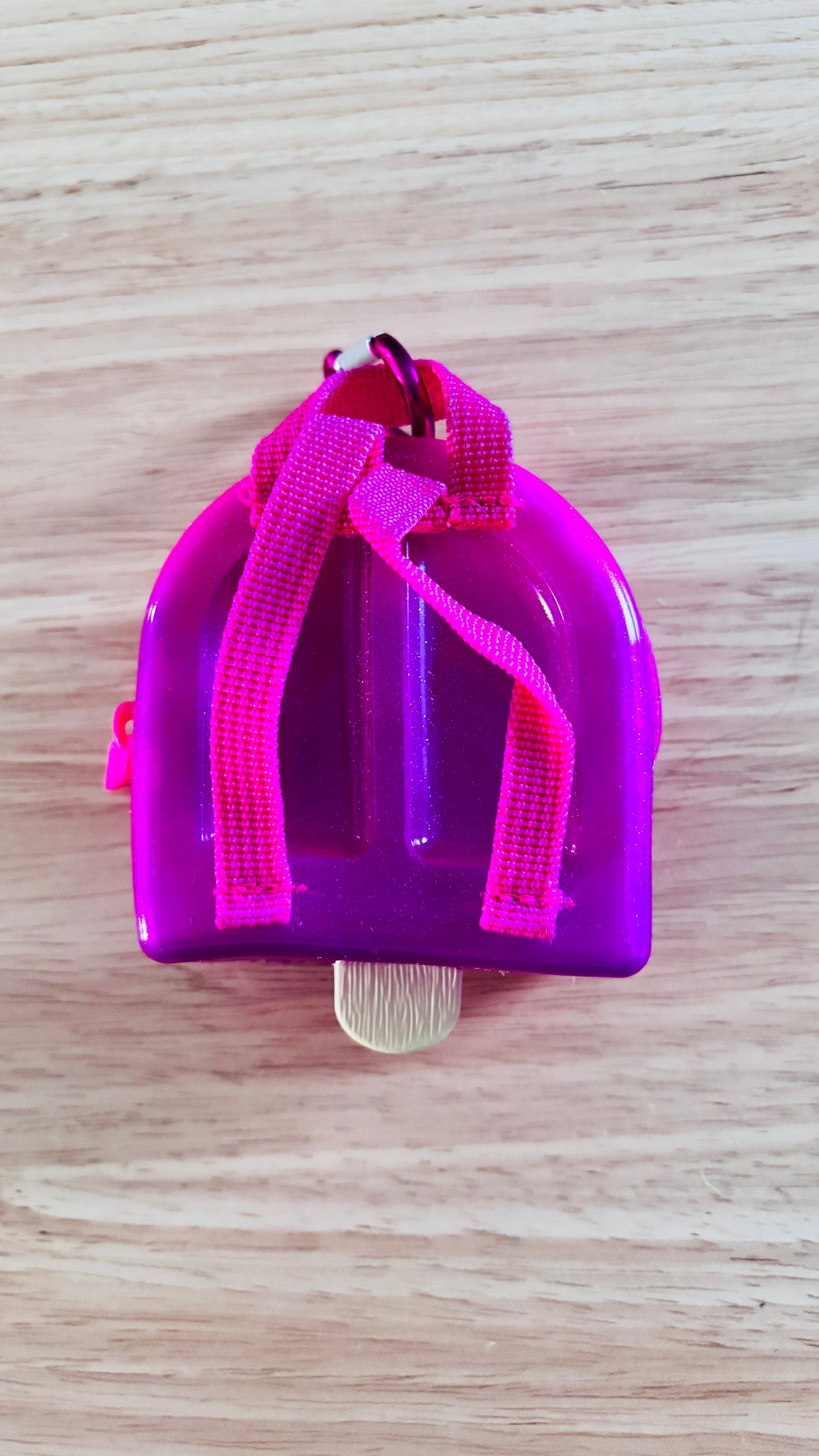Keychain - Real Littles - Pink Popsicle Mini Backpack - Purse Clip