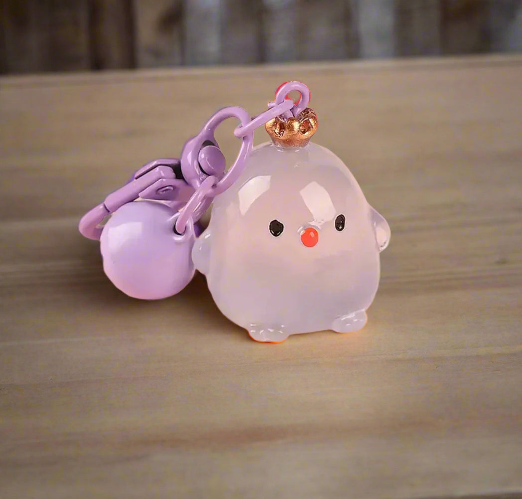 Keychain - Glow in the Dark Chick (Purse Charm)