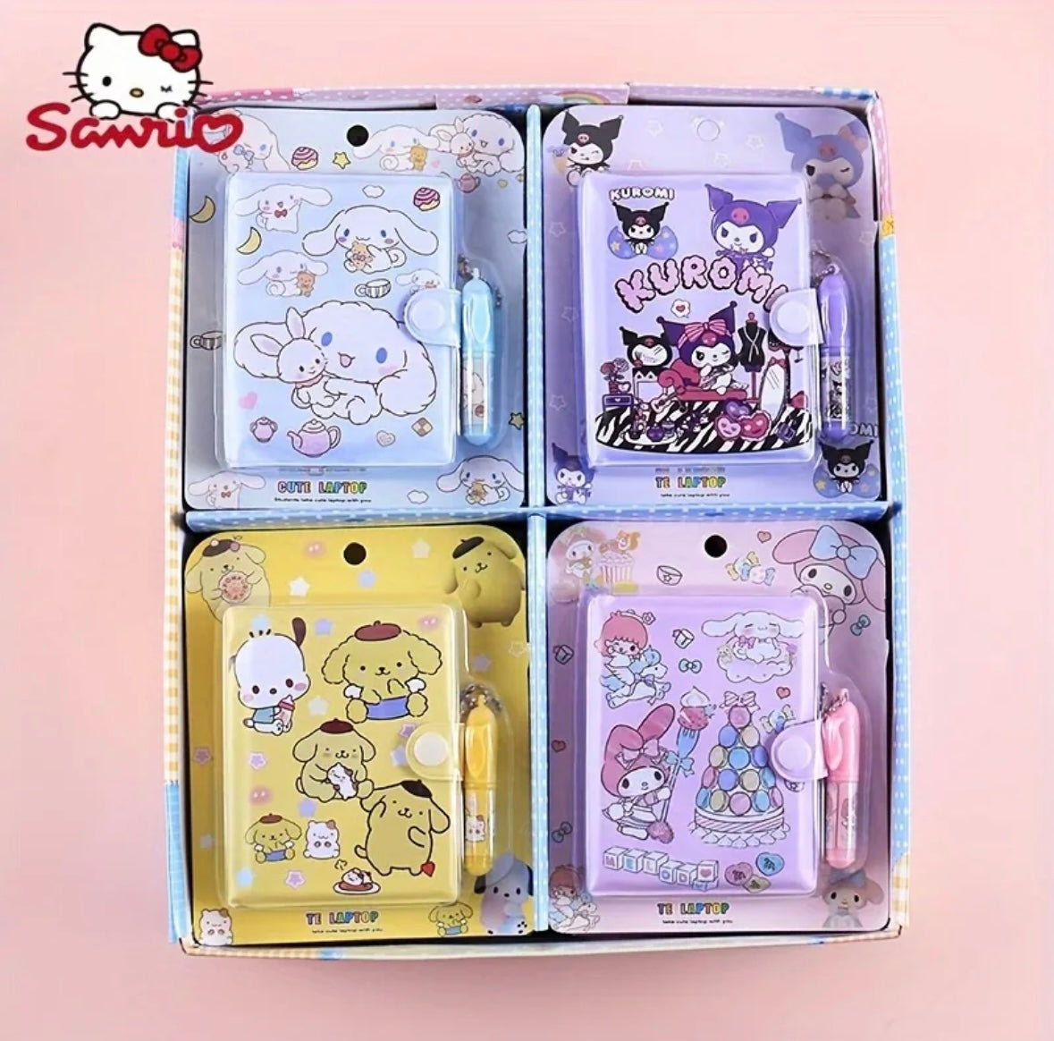 Mini Notebook Sets - Sanrio - Hello Kitty Friends
