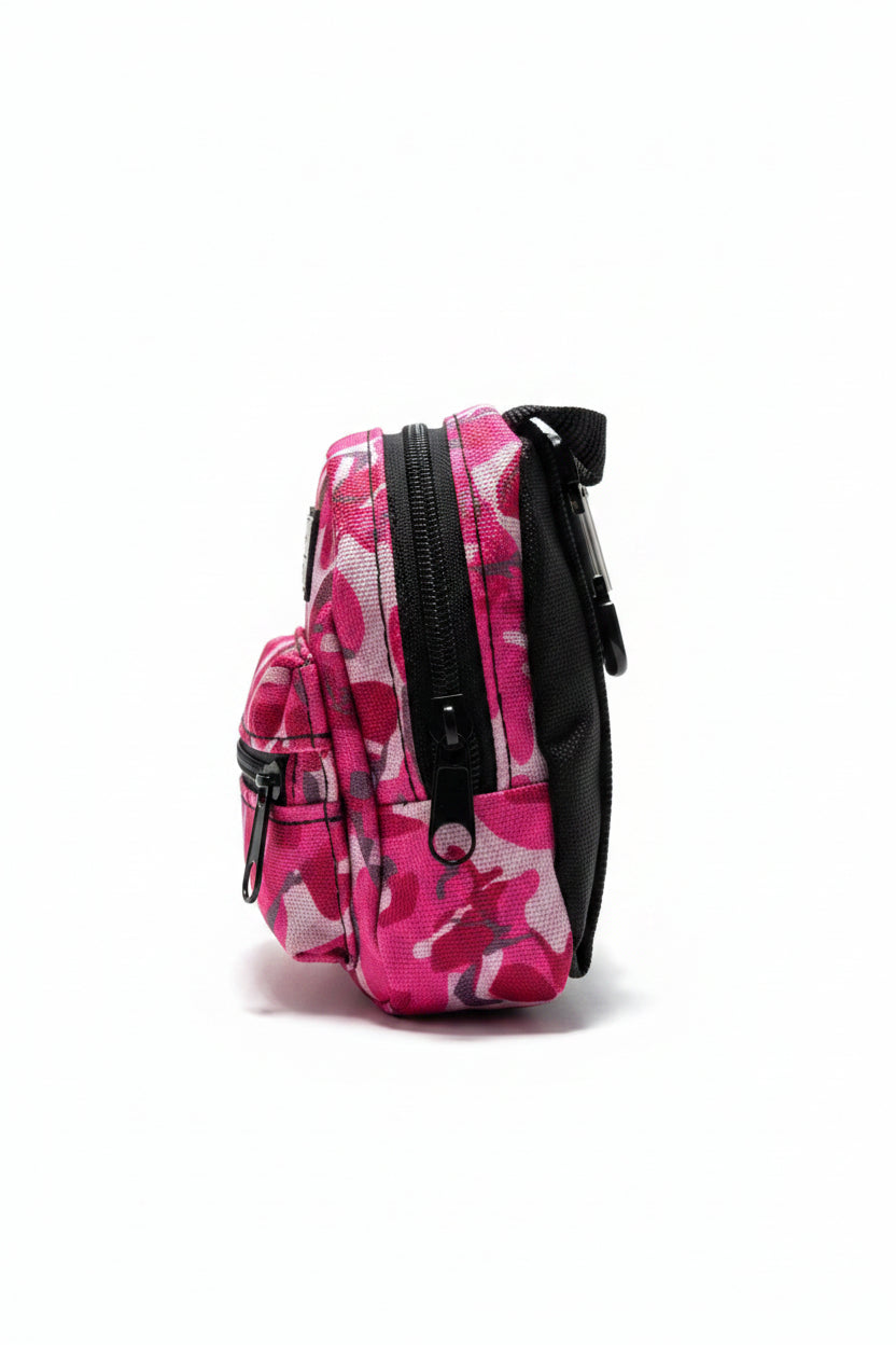 Keychain - Real Littles - Pink Camo Mini Backpack - Purse Clip