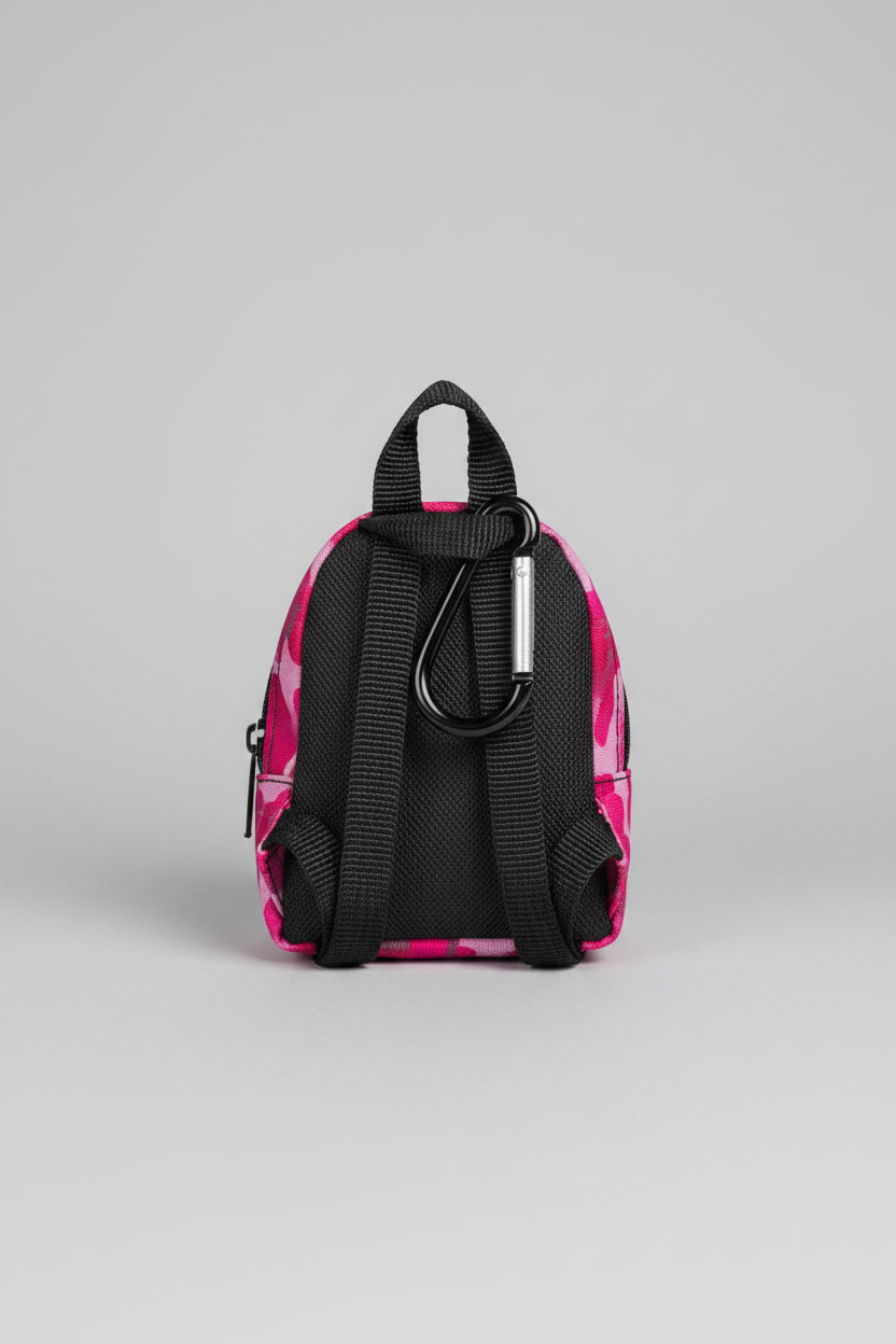 Keychain - Real Littles - Pink Camo Mini Backpack - Purse Clip
